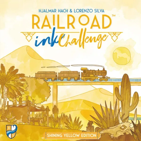 Railroad Ink Shining Yellow